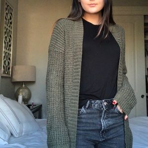 Green Express Cardigan